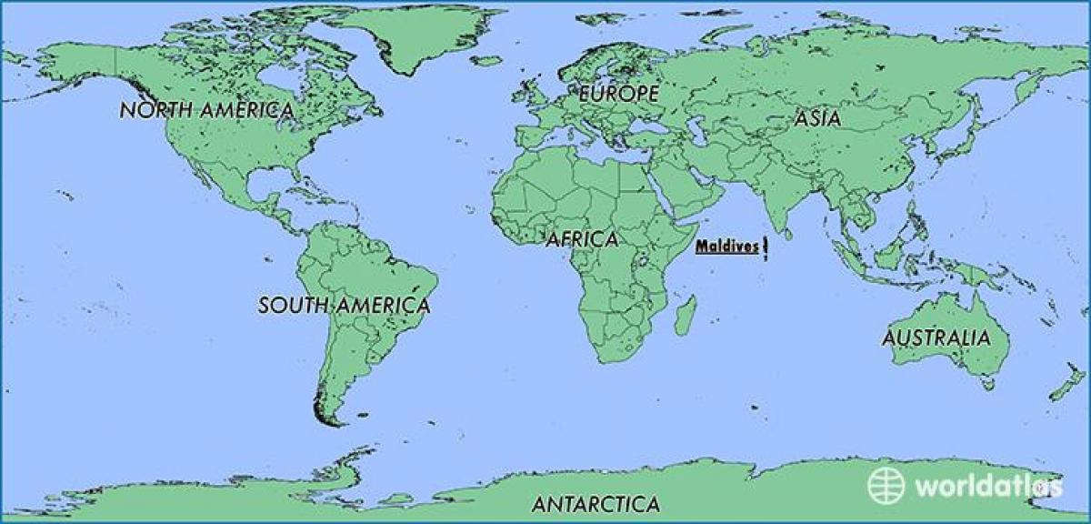 地图马尔代夫的邻国